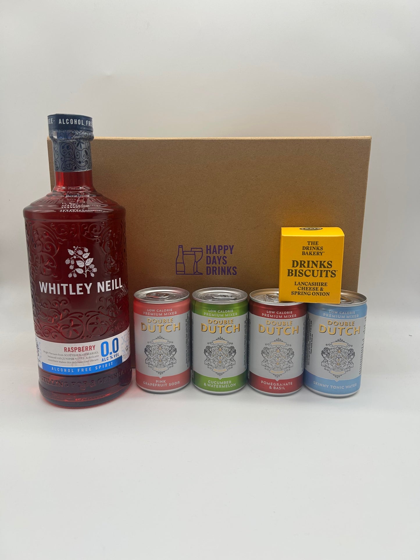 Whitley Neill Raspberry Alcohol Free Gift Hamper