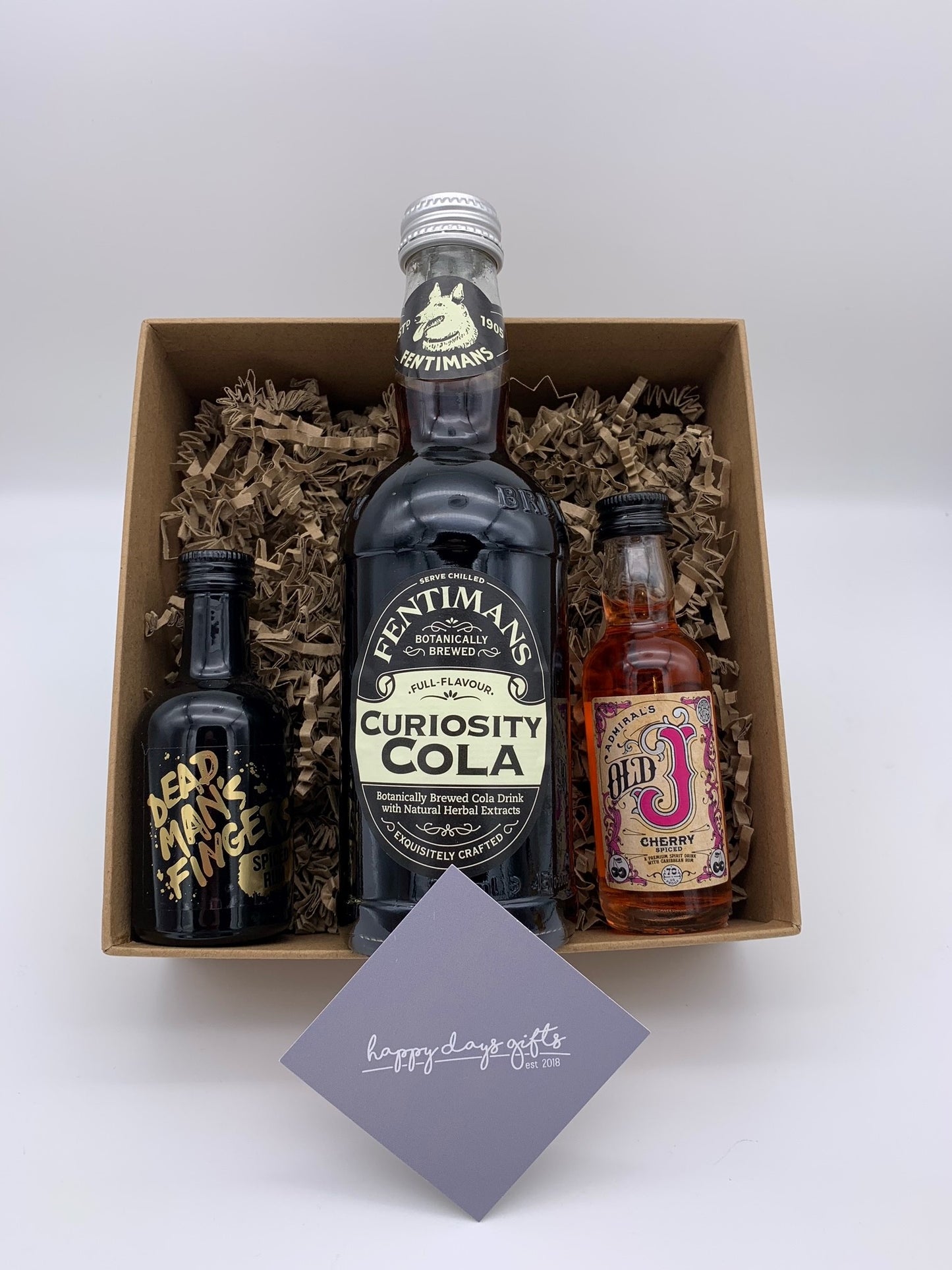 Double Rum & Mixer Matchbox Gift Set