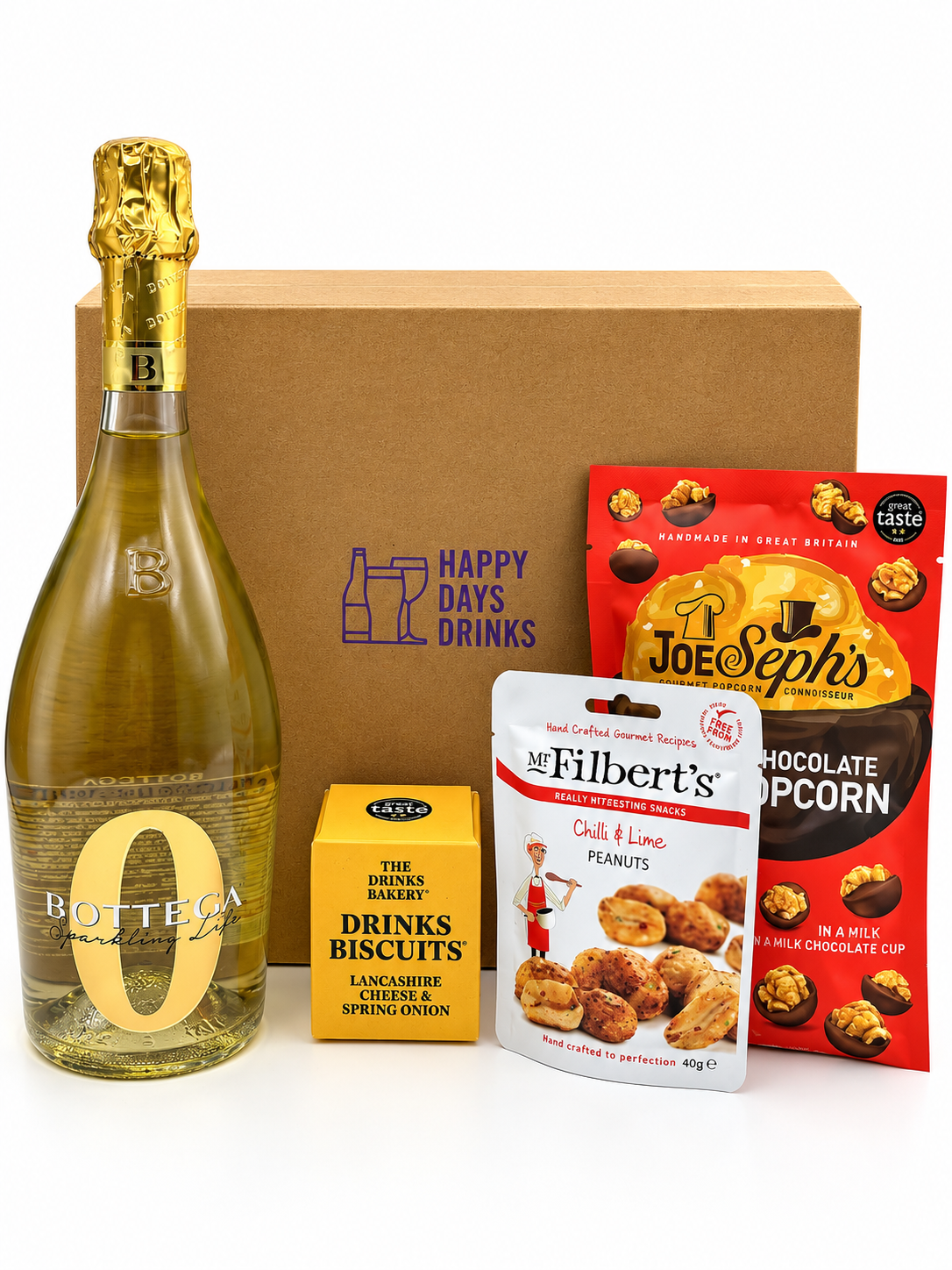 Bottega Zero Prosecco Gift Set