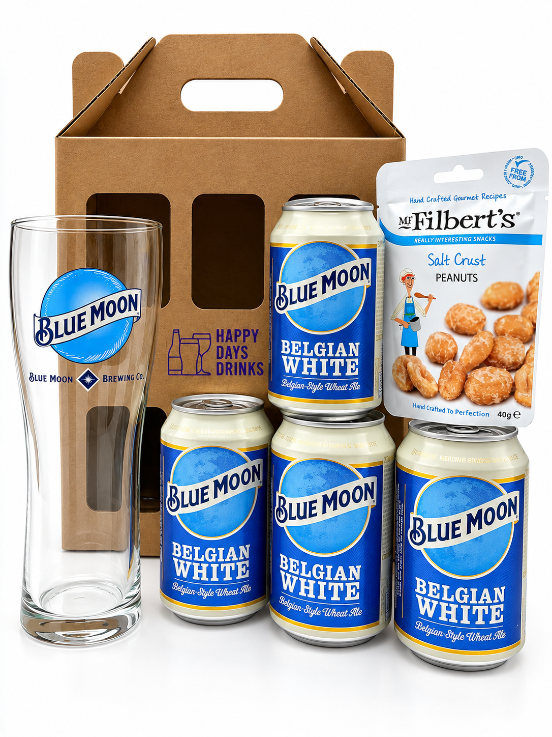 Blue Moon Beer Box set