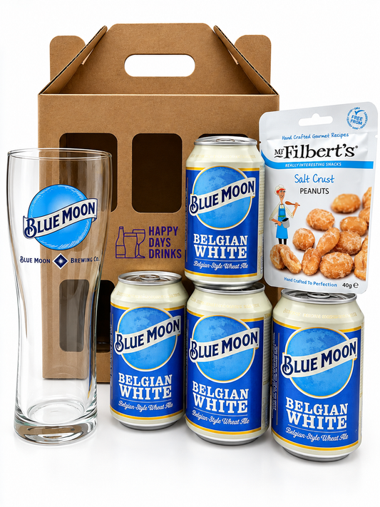 Blue Moon Beer Box set