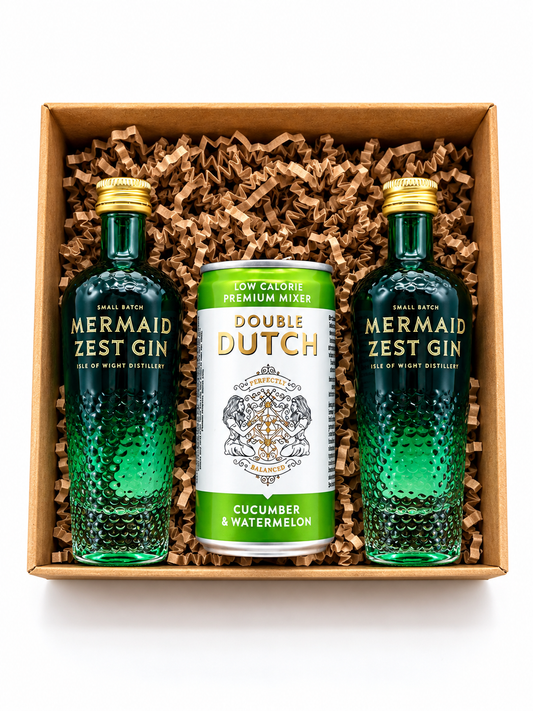 Mermaid Zest Gin & Tonic Matchbox Gift Set