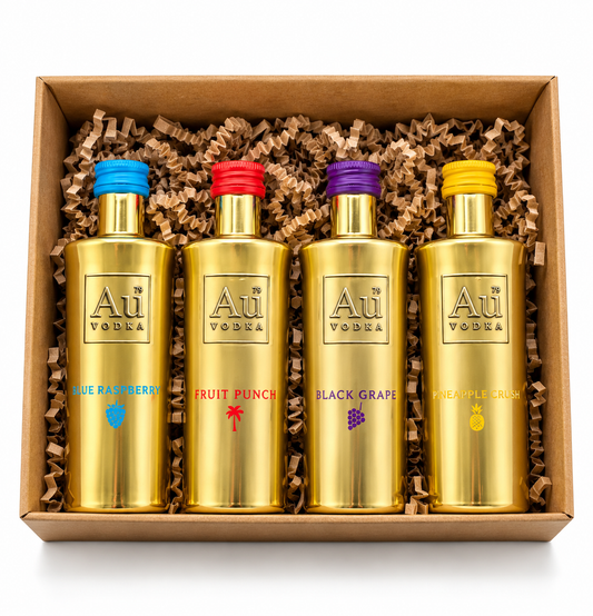 Au Vodka Variety Matchbox