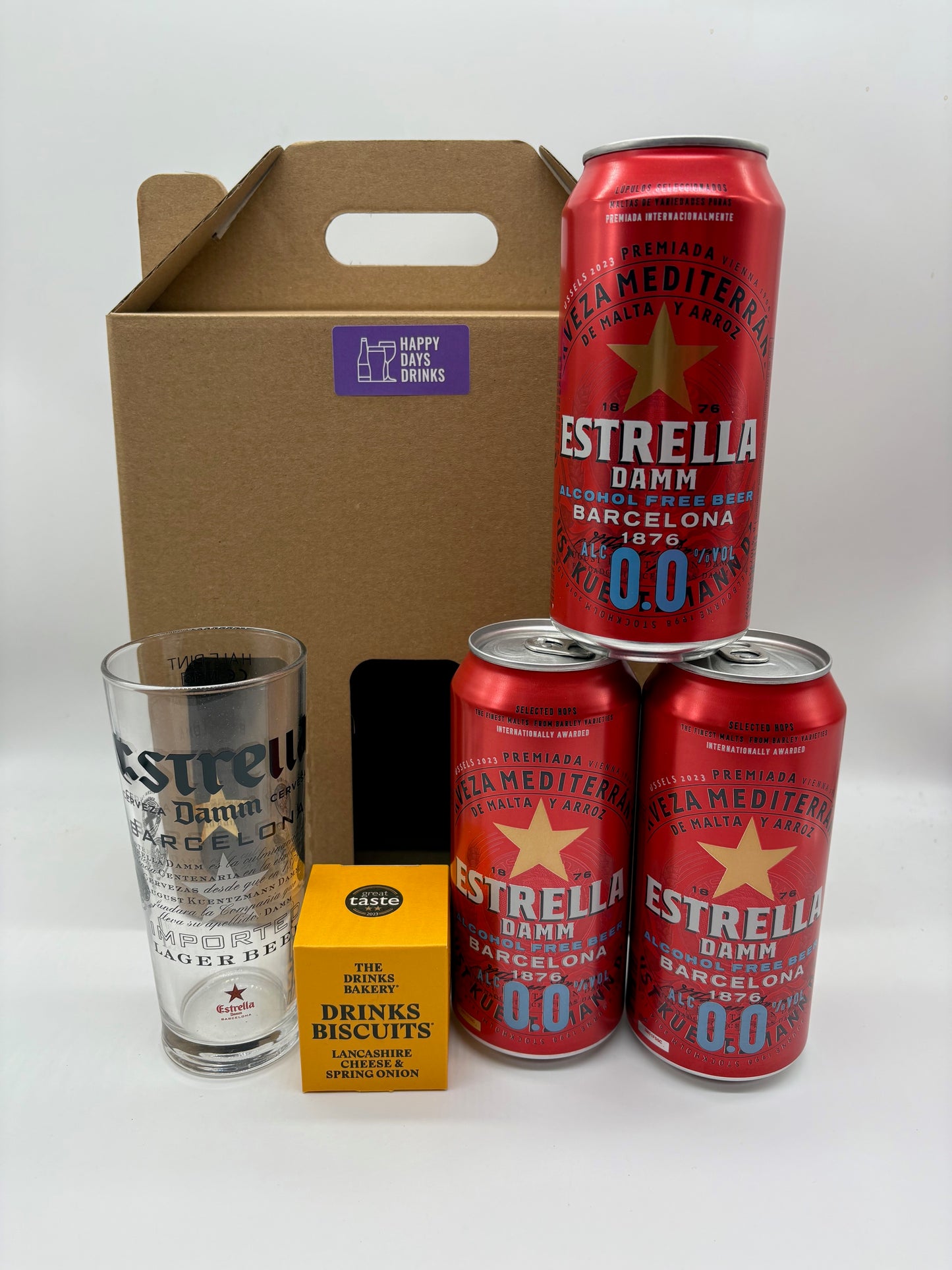 Estrella Damm 0.0% Gift Box