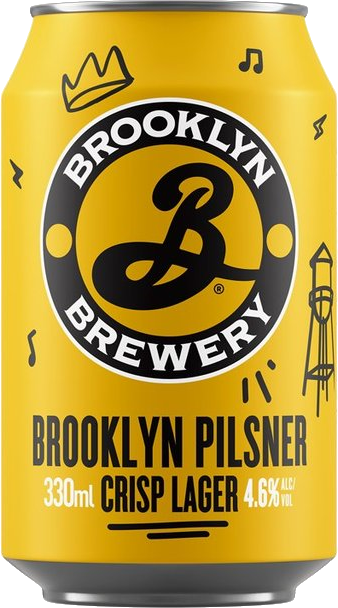 Brooklyn Pilsner Can 440ml
