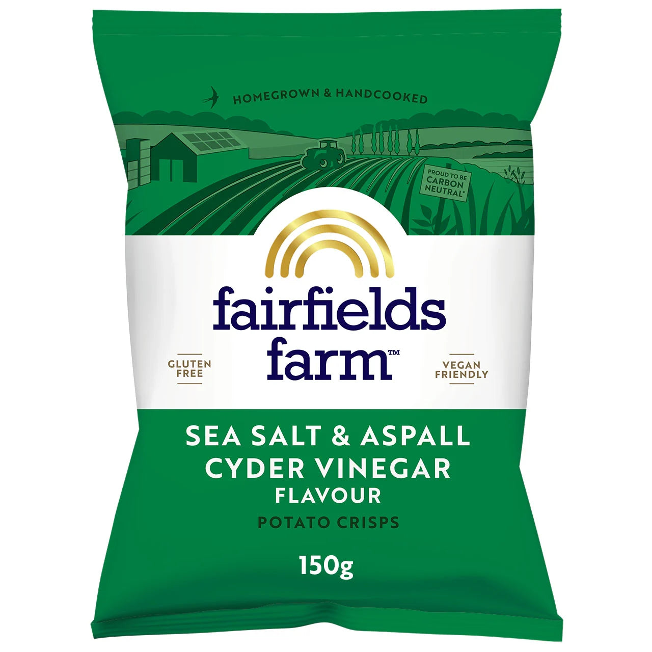 Fairfield's Sea Salt & Aspall Cyder Vinegar Crisps