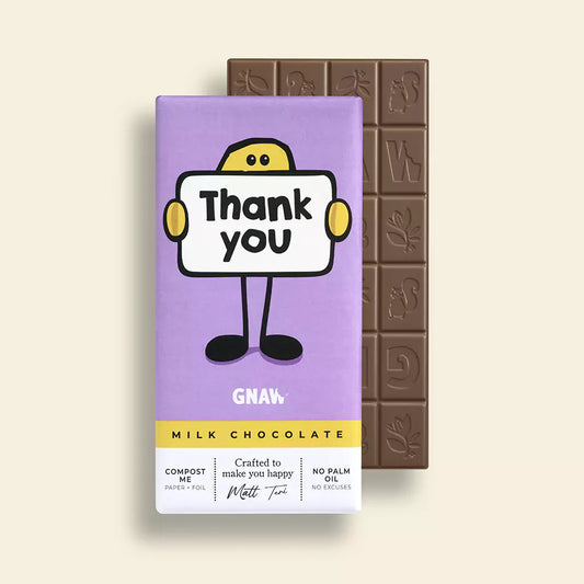 Gnaw Thank You Chocolate Bar