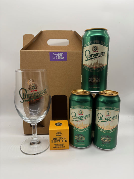 Staropramen Beer Box Set