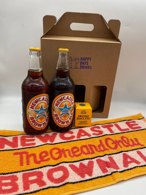 Happy Days Drinks Newcastle Brown Ale Beer Box Unique Newcastle