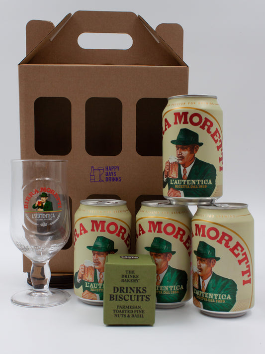 Birra Moretti Beer Box Gift