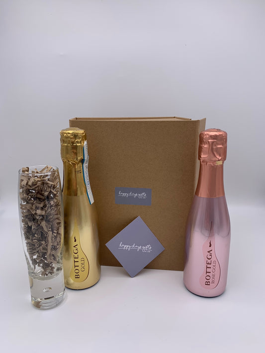 Bottega Prosecco Double Bubble Gift Box