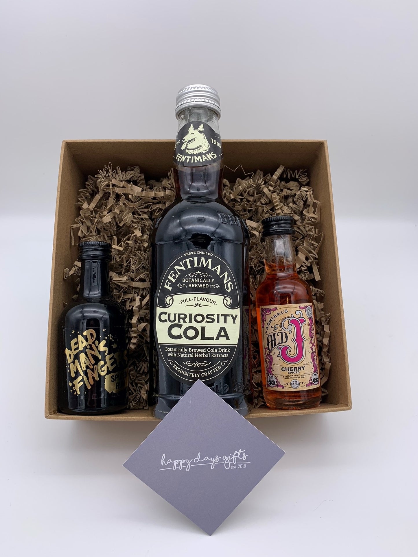 Double Rum & Mixer Matchbox Gift Set