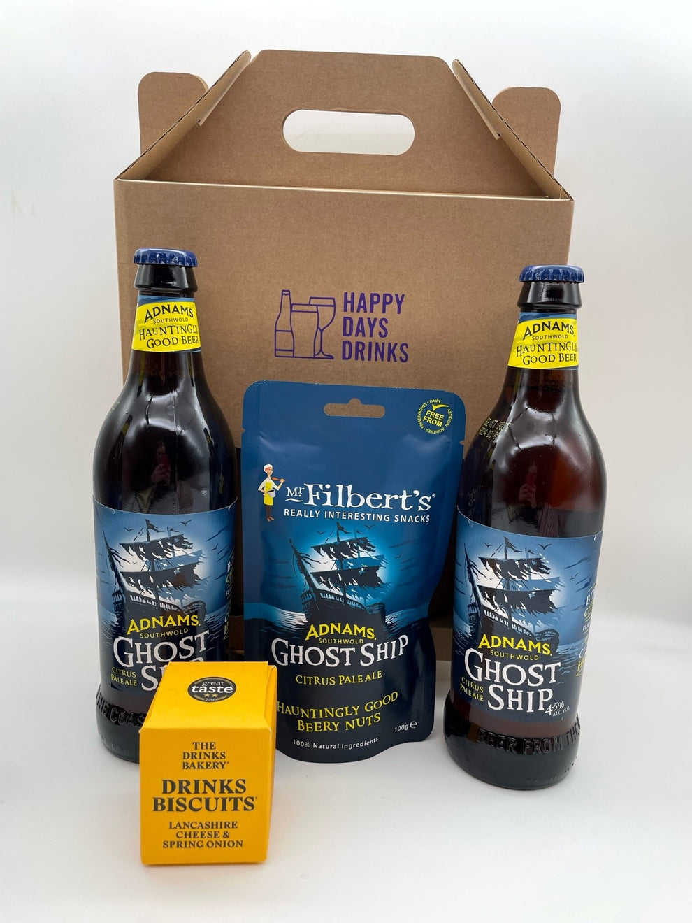 Happy Days Drinks Adnams Ghost Ship Ale Box Unique Ale Gift Sets