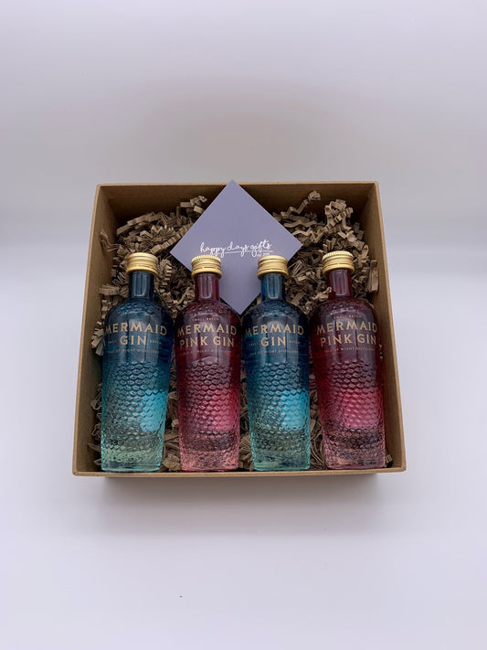 Mermaid Gin Matchbox Gift Set