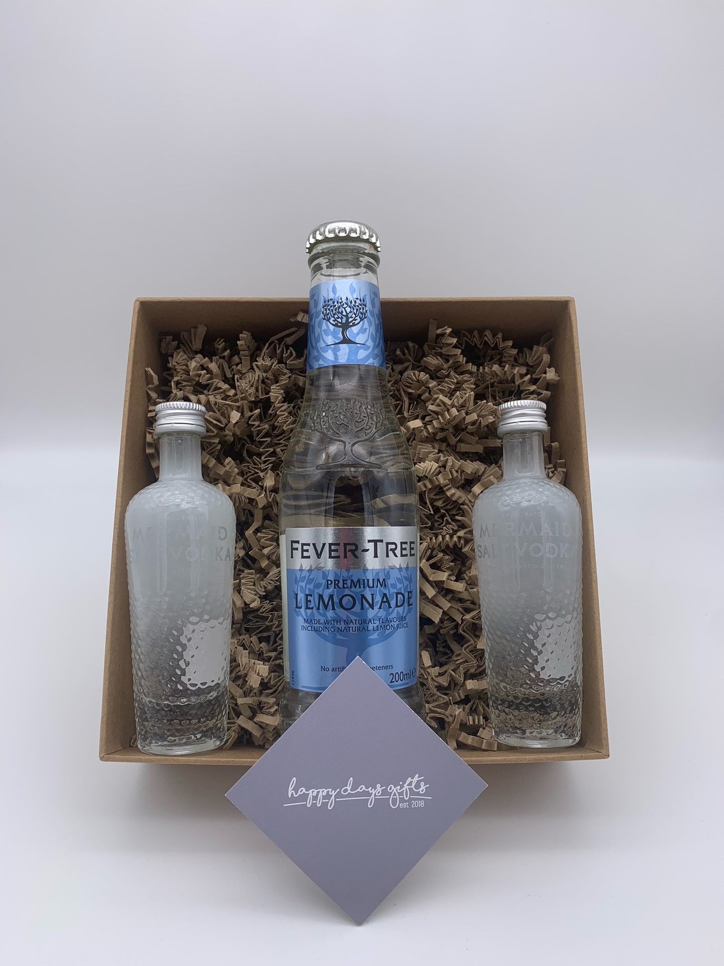 Mermaid Salt Vodka Matchbox Gift Set